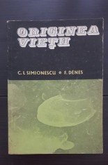Originea vieții - C. I. Simionescu, F. Denes