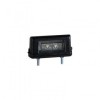 Lampa LED Numar Auto, 12-30V, 2 LED, 83x40mm, Omologare E20, Durata 50000h, -40+100&deg;C