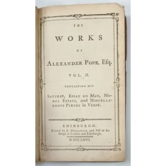 THE WORKS OF ALEXANDER POPE , VOL. II , 1767