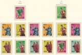 Bhutan 1964 Mi 31/37 A+B + bl 1 A+B MNH - JO Vara, Tokyo