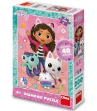 Puzzle pentru Copii Gabby's Dollhouse 200 Piese Diamant