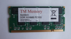 SODIM DDR 1024MB PC333 foto