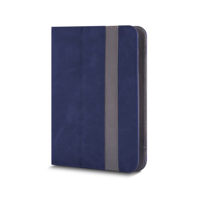Husa Piele GreenGo Fantasia pentru Tableta 7 inci - 8 inci, dimensiuni interioare 210 x 140 mm, Bleumarin foto