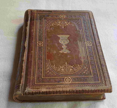 Carte veche de colectie anul 1881 carte de rugaciuni - Biblie in limba germana foto