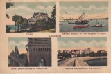 Constanta. Casino. Serbari nautice in Port-Vaporul Piratilor. Vederea orasului