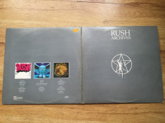 RUSH - ARCHIVES (3LP,3 Viniluri,MERCURY,UK) vinil vinyl foto