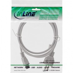 Cablu de alimentare IEC320 la C5 1.8m Gri, InLine IL16656A