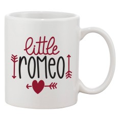 Cana alba personalizata 'Little Romeo', INOVATIX&reg;. 330ml