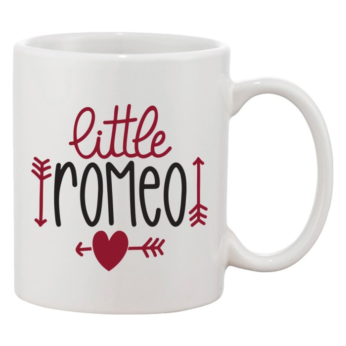 Cana alba personalizata &#039;Little Romeo&#039;, INOVATIX&reg;. 330ml