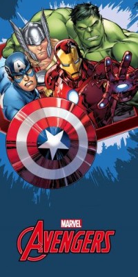 Prosop plaja Avengers 140 x 70 cm foto