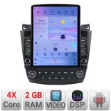 Navigatie Honda Accord 2004-2008 K-accord ecran tip TESLA 9.7&quot; cu Android Radio Bluetooth Internet GPS WIFI 2+32 DSP Q CarStore Technology