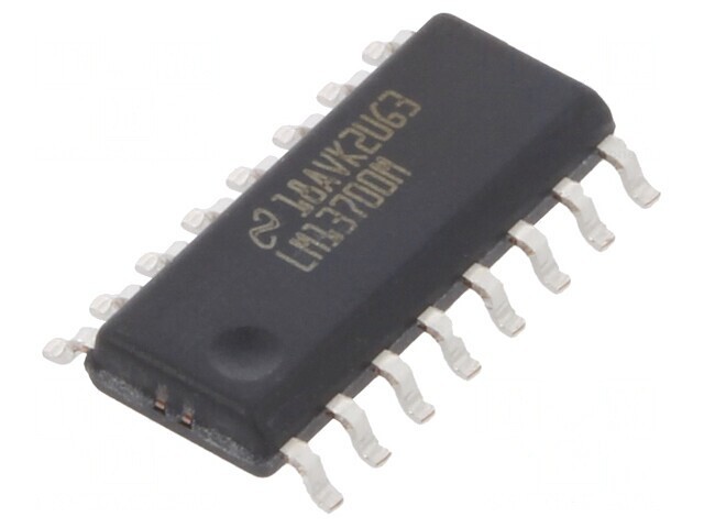 Amplificator Operațional 2MHz Dual SO16 &plusmn;5&divide;18VDC, 10&divide;36VDC