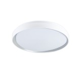 Cumpara ieftin Plafonieră LED Klausen Uranus 40cm, 30W, Telecomandă, Dimabilă, Lumină Reglabilă Caldă Neutră Rece, Design Modern Alb, Ideală Living Dormitor, IP21