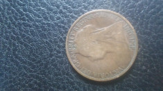 One Penny 1896 Freeman 192A Dies 3 + C &amp;#039;Reverse of 1927&amp;#039; (Rarity R18) foto