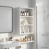 vidaXL Dulap de perete pentru baie cu raft Alb 40 x 16 x 62,5 cm 889367