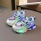 Adidasi multicolori cu luminite pentru baietei (Marime Disponibila: Marimea 21)