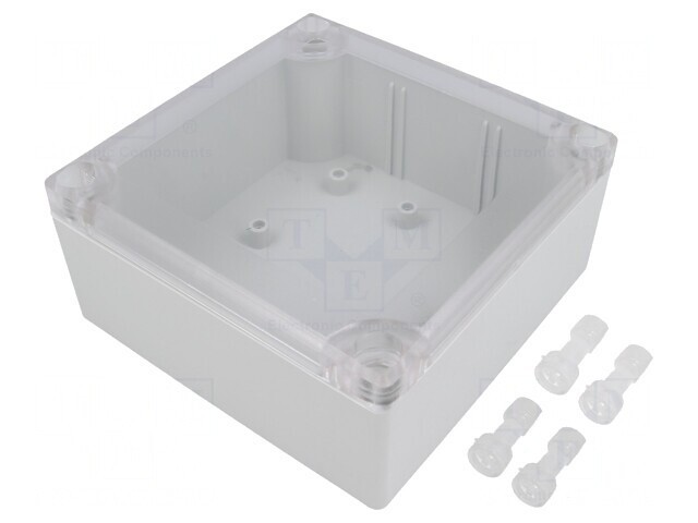 Carcasă Universală ABS Gri IP55 104x113x53 mm