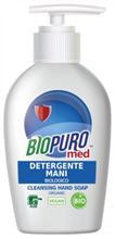 Sapun Lichid Igienizant pentru Maini Bio 250 mililitri Biopuro Cod: 8057432970281 foto