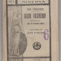 myh 620 - Biblioteca Minerva - 161 - Iacob Pasinckof - Ivan Turghenief