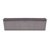 Jardiniera decorativa, cafeniu, 68.5x17.3x15 cm, Ratolla Case P&nbsp;Old