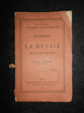 GASTON CREHANGE - HISTOIRE DE LA RUSSIE (1882, necesita relegare)