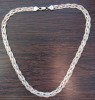 (117) LANTISOR DIN ARGINT SI PLACAT CU AUR, IMPLITIT, VINTAGE, MARCAJ ARGINT 925