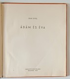 ADAM ES EVA - JEAN EFFEL , ALBUM DE DESENE CU TEXT IN LIMBA MAGHIARA , 1966
