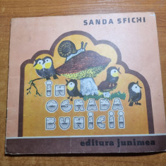 carte pentru copii - in ograda bunicii - de sanda sfichi - din anul 1984