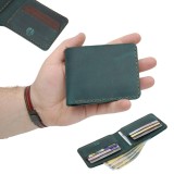Cumpara ieftin Portofel Barbati Hector Young , Piele Naturala Handmade, Design Clasic Bifold
