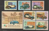 Vietnam 1985 - Masini de epoca, serie+colita neuzata