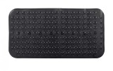 Covor de baie Kateluo, PVC, negru, 40 x 100 cm