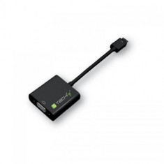 Adaptor TECHLY 302921 Mini HDMI Male - VGA Female Black foto