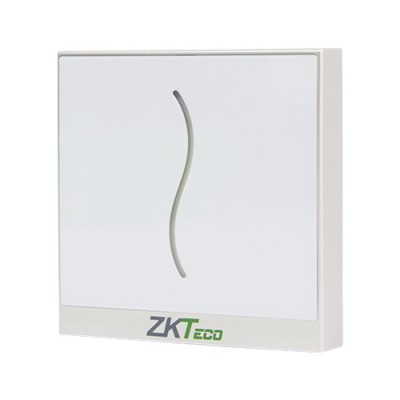 Cititor de proximitate RFID MIFARE 13.65Mhz, IP65, alb -ZKTeco GL-ER-PROID20-W-WG-2 SafetyGuard Surveillance foto