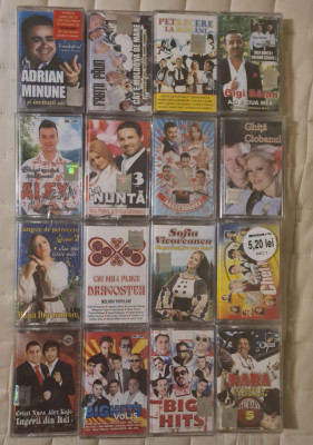 Diverse casete audio cu muzica populara, lautareasca si manele! foto