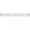 Gard plasa de sarma cu bordura, verde, 1,1x10 m