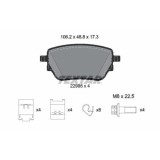 Textar set placute frana, frana disc Q+