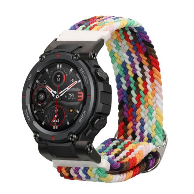 Curea Kwmobile pentru Amazfit T-Rex/T-Rex Pro, Multicolor, Nylon, KWM000018RA006C foto
