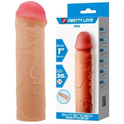 Prelungitor Penis Ultra Realistic, Nile, +2,5 cm# foto