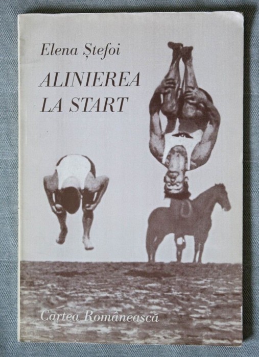 Elena Ștefoi - Alinierea la start (copertă de Dan Stanciu)