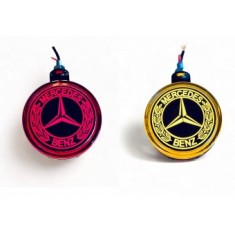 Lampa oglinda Pablo LOGO FR0333 Mercedes galben-rosu