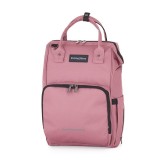 Rucsac pentru mamici, Petite&amp;Mars, Jack, Cu 11 compartimente, Cu buzunare termice, Saltea de infasat inclusa, 30 x 42 x 15 cm, D, Petite&amp;Mars_SP