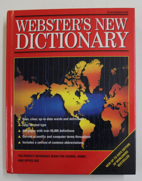 WEBSTER &#039;S NEW DICTIONARY , 1997
