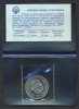 IUGOSLAVIA █ COMEMORATIV MONEDE IN FOLDER █ 100 Dinara █ 1987 █ KM-127.1 █ UNC, Europa