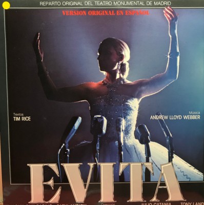 Vinil 2xLP Andrew Lloyd WebbeR ... &amp;ndash; Evita (Version Original En Espa&amp;ntilde;ol) (EX) foto