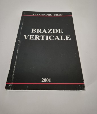 Carte cu autograf Alexandru Brad Brazde verticale foto