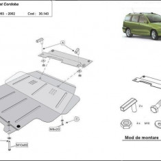 Scut motor metalic Seat Cordoba 1993-2002