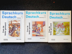 SPRACHKURS DEUTSCH CURS DE LIMBA GERMANA (3 volume) foto