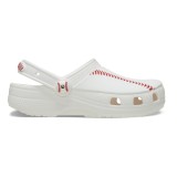 Saboti Crocs Classic Baseball Clog Kids Alb - White