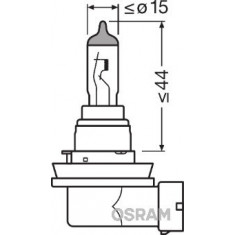 BEC 12V H8 35 W ORIGINAL OSRAM