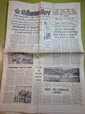 Ziarul romania libera 9 decembrie 1989 - articol si foto orasul medias,minerii din lupoaia
